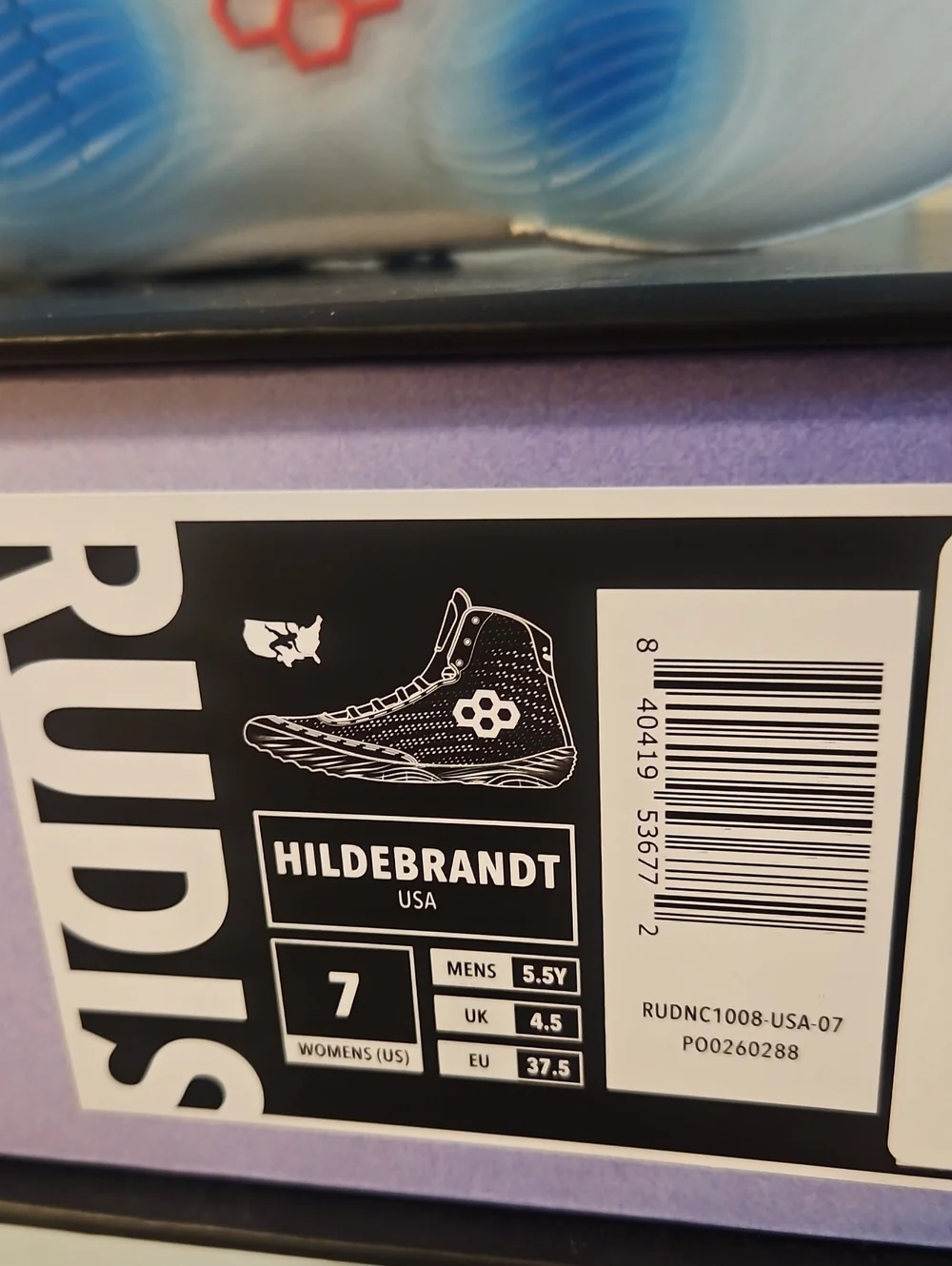 Rudis Women’s Hildebrandt Wrestling Shoes: USA: New In Box: Size 7
